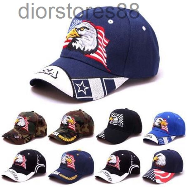 

baseball cap eagles embroidered for men and women in summer, Blue;gray