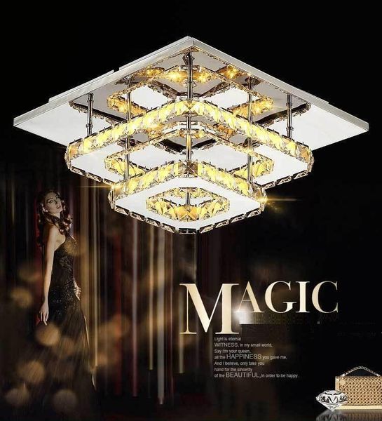 

ceiling lights the modern minimalist led square entrance hallway crystal living room bedroom lamps lighting fixture