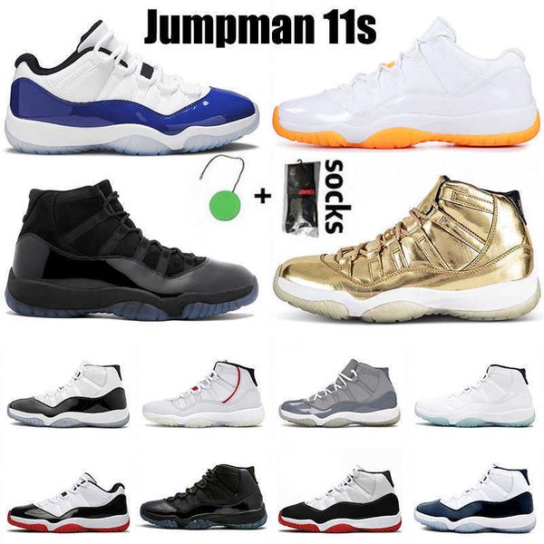 

2021 with socks 11 11s jumpman high basketball shoes retro low metallic silver citrus legend blue white bred 25th anniversary mens