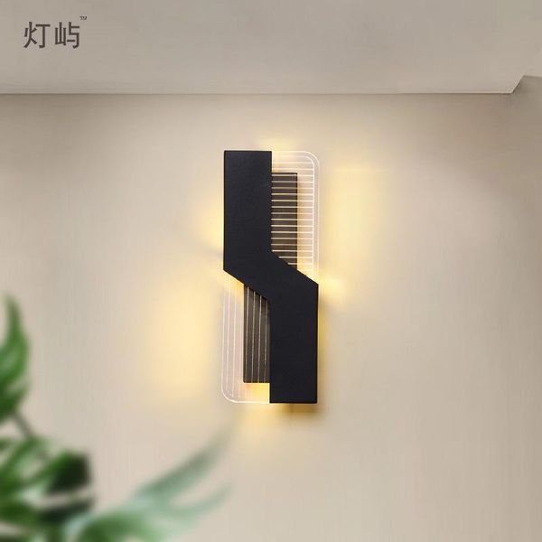 

wall lamp nordice crystal lampes suspendues blue light living room decoration dining bedroom bedside lampara pared