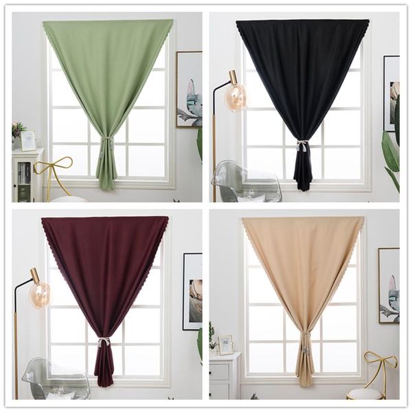 

curtain & drapes [ready stock] gy3065 gyrohome 1pc strip blackout window linen livingroom dec