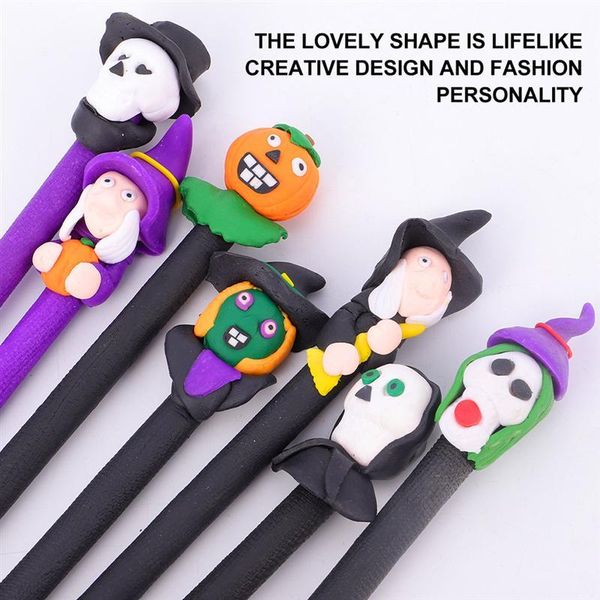 

gel pens 12pcs halloween creative writing ballpoint (random color)