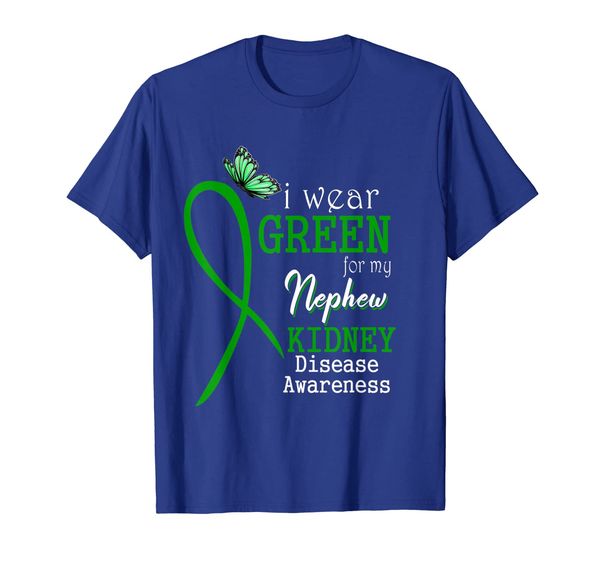

I Wear Green For My Nephew Kidney Disease Awareness Gift Tee, Mainly pictures
