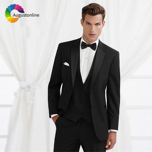 

men's suits & blazers tailored black men for wedding bridegroom groom regular fit formal blazer tuxedo terno masculino man pr, White;black