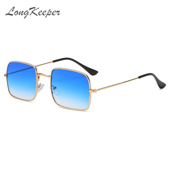 

sunglasses brand designer vintage metal square women men gold blue driving sun glasses goggle eyewear lunette de soleil femme, White;black