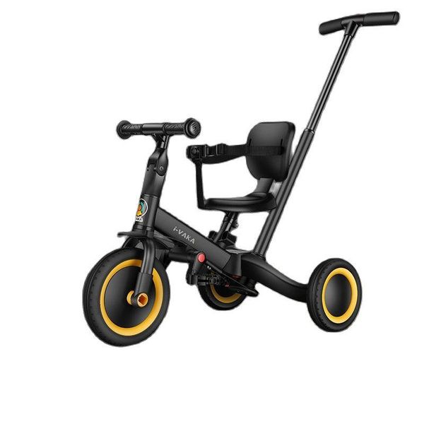 

strollers# 4 in 1 children bicycle tricycle child bike foldable balance stroller scooter kids walker outdoor toys for 1-5 years old