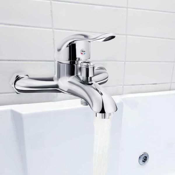 

kitchen faucets metal triple cold and bathroom faucet chrome bath shower water tap