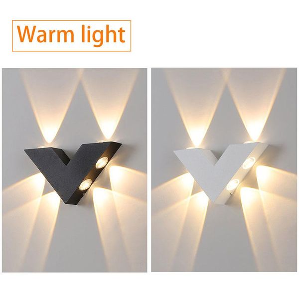 

outdoor wall lamps creative lamp waterproof light villa ktv corridor decoration door v-shaped