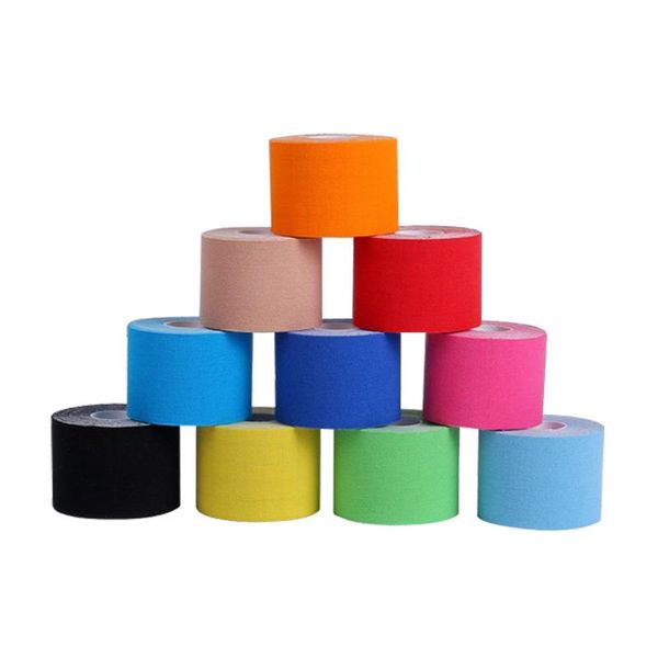 

elbow & knee pads fitness exercise to prevent muscle strain belt elastic bandage self-adhesive sports safety, Black;gray