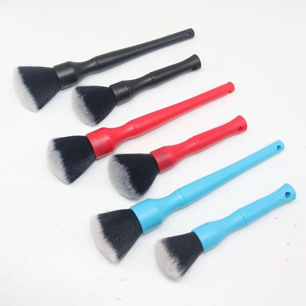 

car sponge ultra soft detail brush automotive interior with synthetic wool dash duster