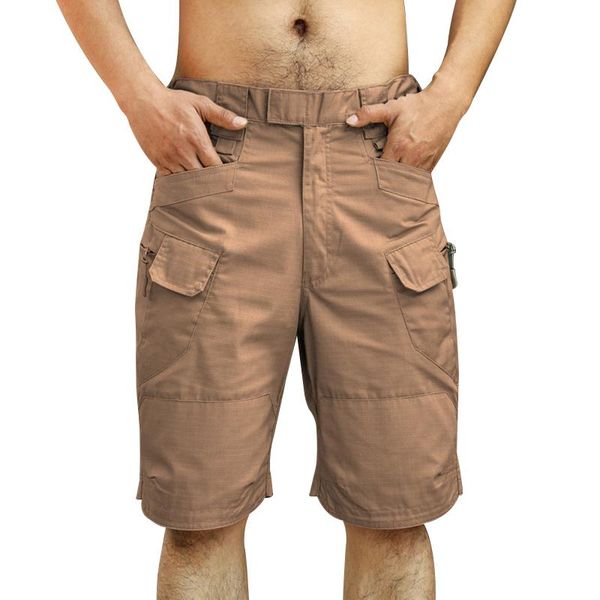 

summer mens holiday casual shorts men multi-pocket outdoor daily sport short pantalon corto hombre men's, White;black