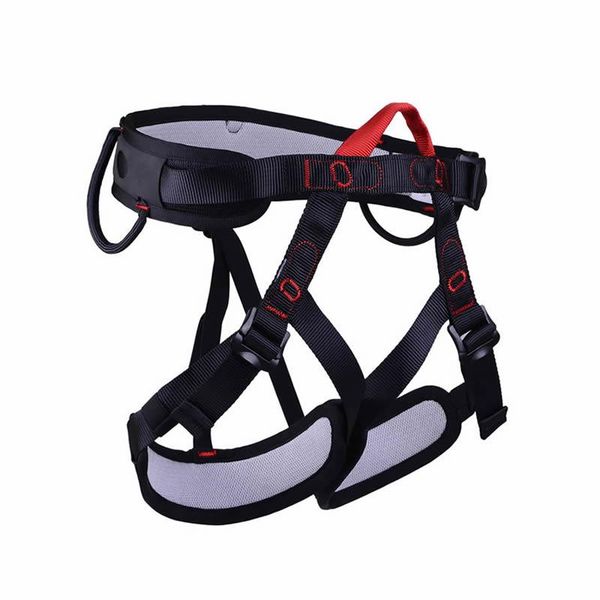 

cords, slings and webbing outdoor climbing safety waist belt harness for rock aerial work rescue half body protective survival equipment