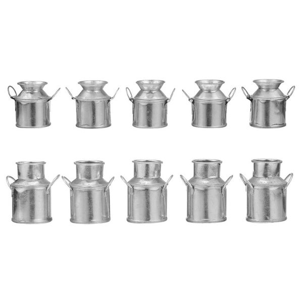 

10pcs micro landscape flower pot garden decorative deskornament flowers & wreaths