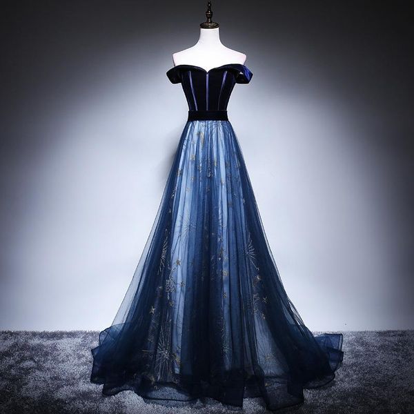 

ethnic clothing luxury bride wedding trailing dress slash neck lace up tunic celebrity elegant tulle quinceanera vestidos de fasta, Red