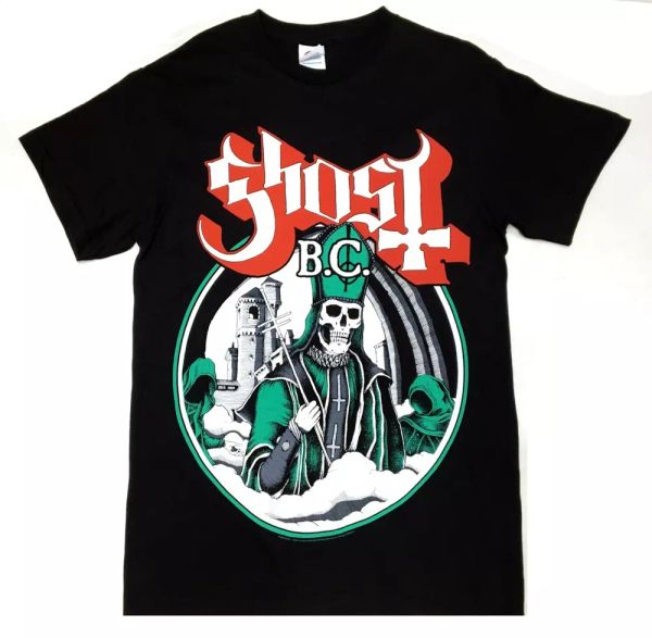 

Ghost B.C. PAPA EMERITUS SECULAR HAZE T-Shirt NEW Metal Band 100% Authentic, White;black