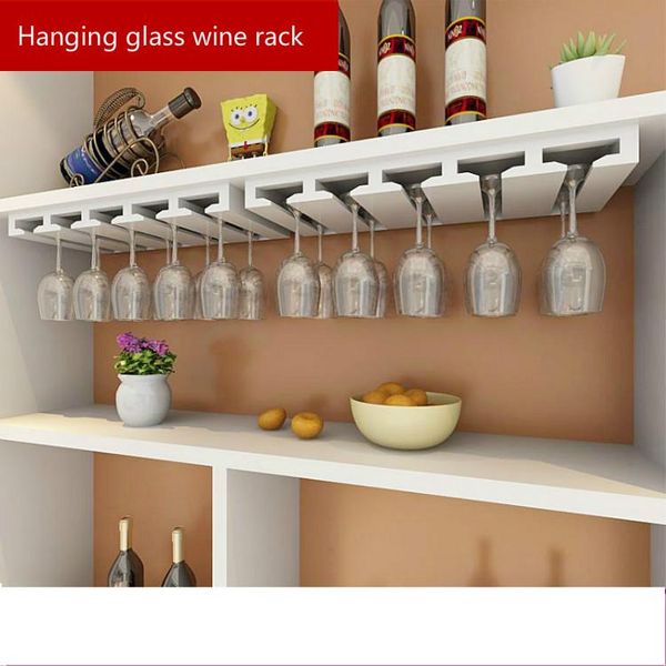 

ice buckets and coolers household grape wine rack upside down hanging cup holders solid wood goblet shelf bar glass for cabinet