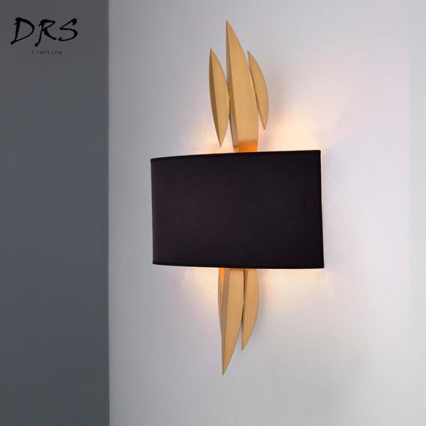 

wall lamps american art living room lamp background modern el lobby bedside creative corridor sconce lighting