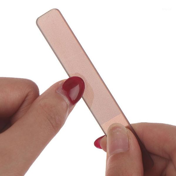 

professional nano glass nail file colorful sanding polishing grinding art manicure1