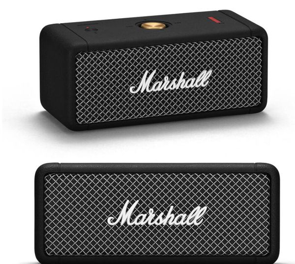 

marshall emberton wireless speaker mini portable bluetooth 5.0 speaker ipx7 waterproof bass speaker outdoor subwoofer luxury