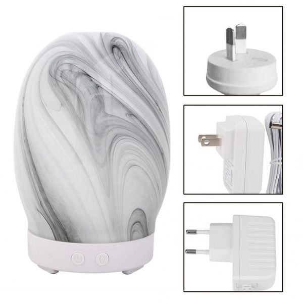 

100ml ultrasonic aromatherapy diffuser aroma humidifier led night light humidifiers