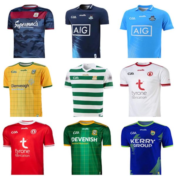 

17 styles 2021 dublin gaa home training rugby jersey 21 22 Ã¡th cliath shirt david treacy tom connolly retro size s-5xl, Black;gray