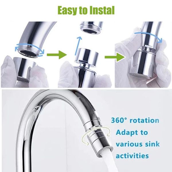 

kitchen faucets 1pc water saving faucet nozzle sprayer tap flexible 360 degree aerator outlet swivel head sink mixer for bathroom