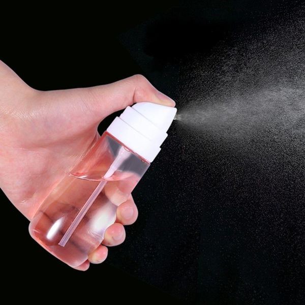

storage bottles & jars portable liquid bottle transparent plastic perfume atomizer empty mini spray 50ml/100ml