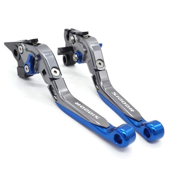 

motorcycle brakes adjustable folding extending brake clutch levers for s1000r (w and w/o cc) 2021-2021 (silver)