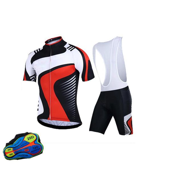 

racing sets 2021 men short sleeve cycling set summer breathable sun protection mountain bike shirt with bib-shorts bicycle suits mtb clothes, Black;blue