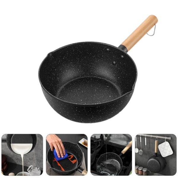 

pans 1pc 18cm stone saucepan non-stick baby noodle soup pot