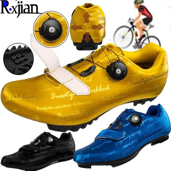 

r.xjian multifunctional convenient turnbuckle mountain road multi-purpose cycling shoes couple outdoor race footwear, Black