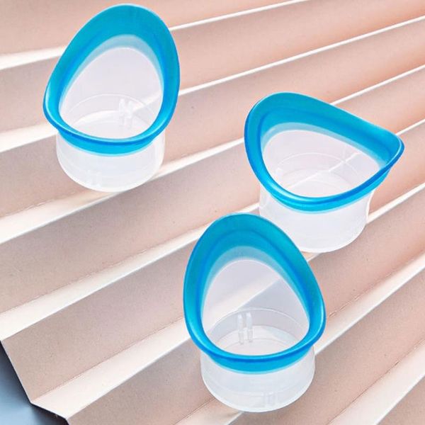 

sunglasses frames 10pcs durable eye cups with round rims protection cleaning tool 10ml measure ., Silver