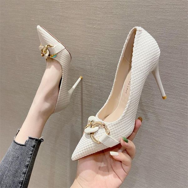 

dress shoes fine heeled shallow mouth stiletto beige high rubber pu slides thin super heels, Black