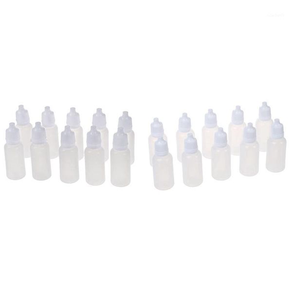 

storage bottles & jars 10 pcs plastic bottle drop 20ml 15ml