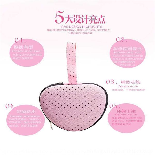 

bqrt eva bra bags case travel box storage portable bag cute underwear bra storage box with cover