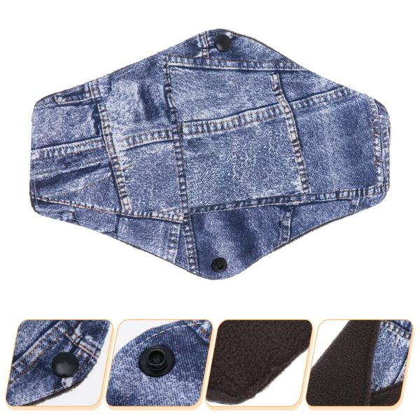 

storage bags 1pc bamboo charcoal washable sanitary pad menstrual (assorted color)