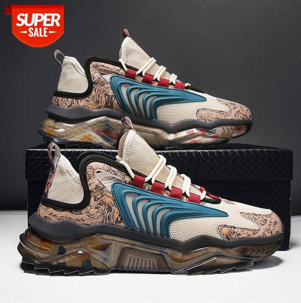 

sports shoes men's trendy mesh wild casual breathable running coconut daddy #ha6u