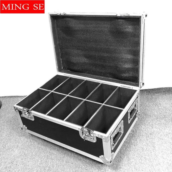 

effects 10 in 1 flight case for 10pcs ledlight 7x9w 7x10w 12x12w 18x3w 36x3w 7x12w flatonly empty