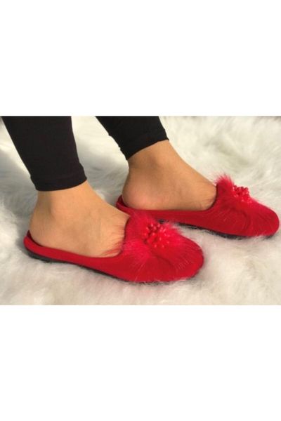 

women's winter home in-house slippers, Black
