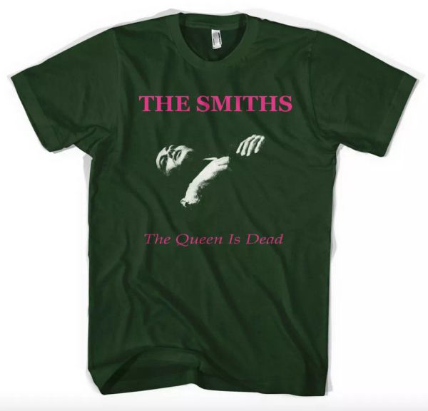

The SMITHS T Shirt Unisex Queen Is Dead Morrissey, White;black