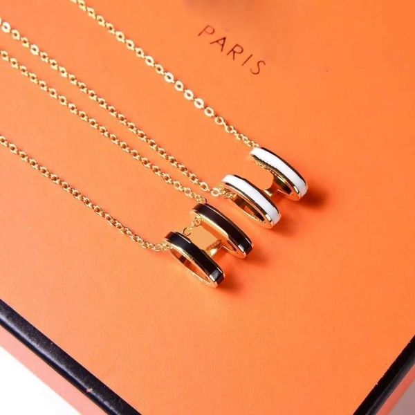 

fashion pendant necklace letter gold sliver chain necklace bracelet for mens womens luxury designer necklaces jewelry highest quality, Silver