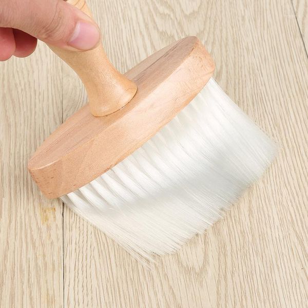

small hair brush multiple use hairdressing clean neck duster soft salon barber tool1, Silver