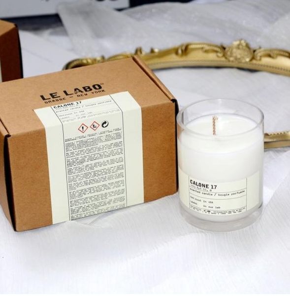 

le labo perfume candle 245g santal 26 cedre 11 laurier 62 petit grain 21 calone 17 scented bougie parfum wax incense fast ship