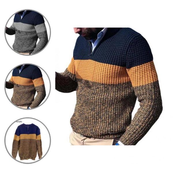 

men's sweaters sweater jumper zipper soft autumn winter warm knitting pullover, White;black