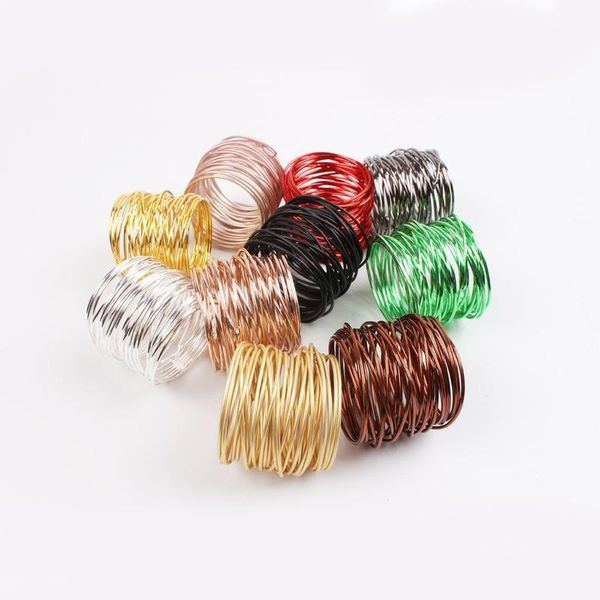 

napkin rings amazon sells handmade silk buckles wire 12pcs