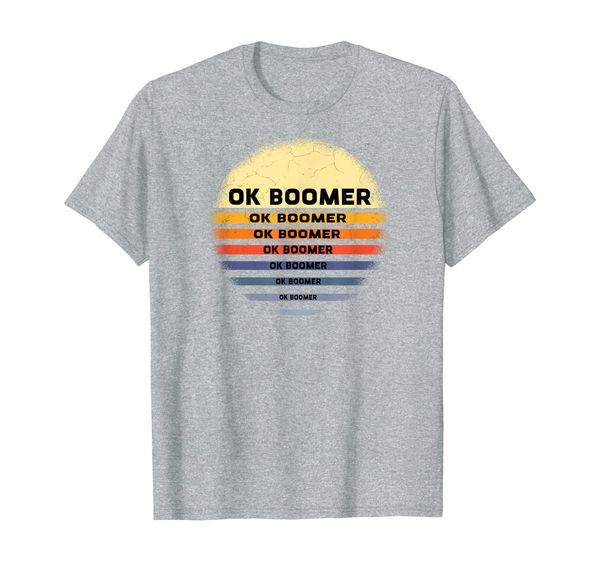 

ok boomer t-shirt, White;black