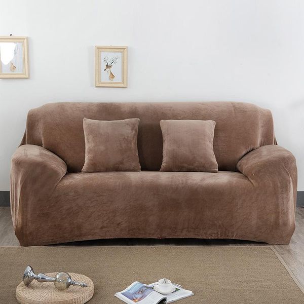 

chair covers thicken sofa cover universal all-inclusive plush non-slip leather fabric single three-seat full warm winter sectional