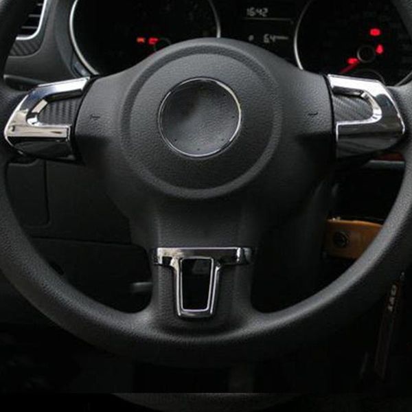 

Steering Wheel Covers ABS Chrome Trim Cover