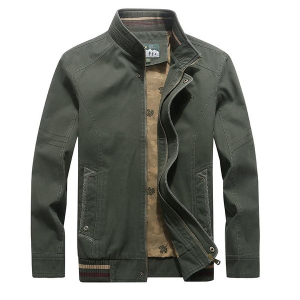 

men's jackets military men jacket brand stand collar motorcycle bomber casual spring autumn plus size 4xl, Black;brown