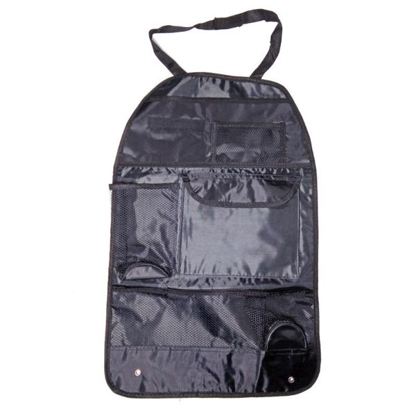 

car organizer auto back seat trunk rear bags storage pouch net assorted collection bag pocket black waterproof fabric durable